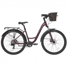 Велосипед TechTeam Scorpio 26"х16" вишневый