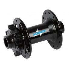 Втулка передняя Solon DH928TF 32H DISC M15*100mm, ось 15мм, черная, крепл. IS6,2промподшипника